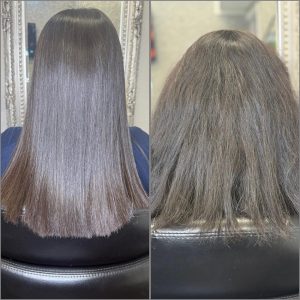 Protein Hair Straightening