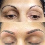 Semi permanent eyebrows